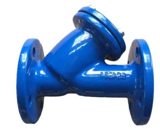 Ductile Cast Iron Y Type Filter Valve Y Type Flange Water Strainer