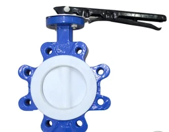 Electric Actuator Lug Type Rubber Seal Butterfly Valve CE