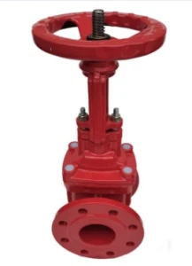 Non Rising Stem Groove Resilient Gate Valve