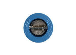 Vanne papillon Pn 10/Pn16 de clapet anti-retour de plaquette de double plat avec le ressort pour la marine et l'industrie